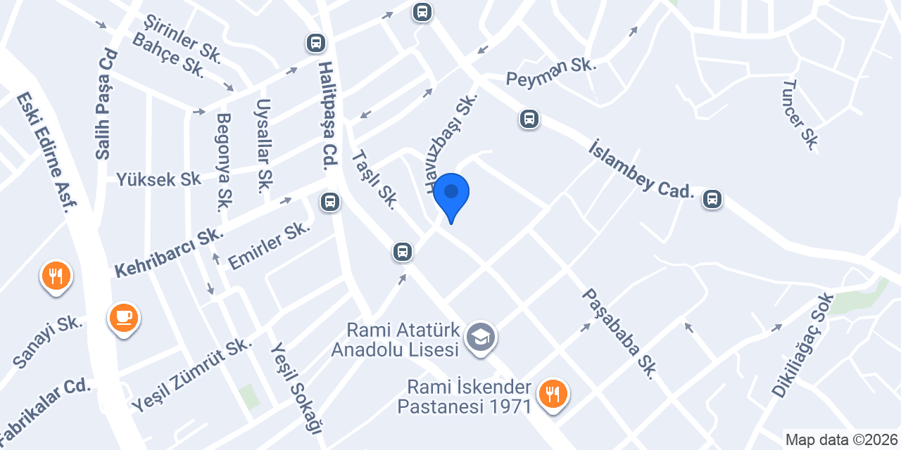 Maçkalı Kenan Usta Oto konumu