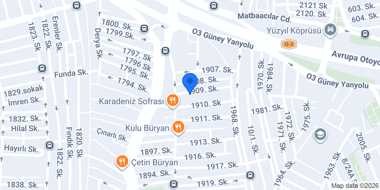 Günaydın Kilit konumu
