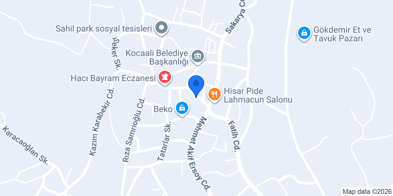 Detay iletişim konumu