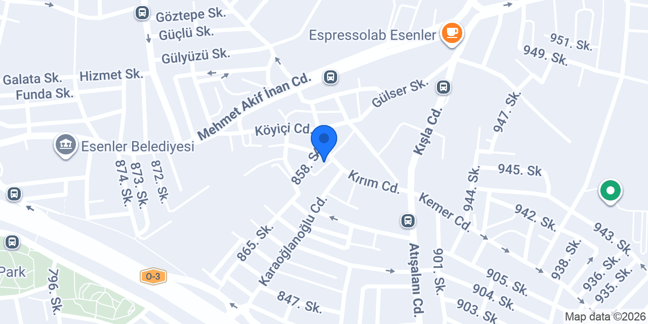 İBB Barış Manço Kütüphanesi konumu