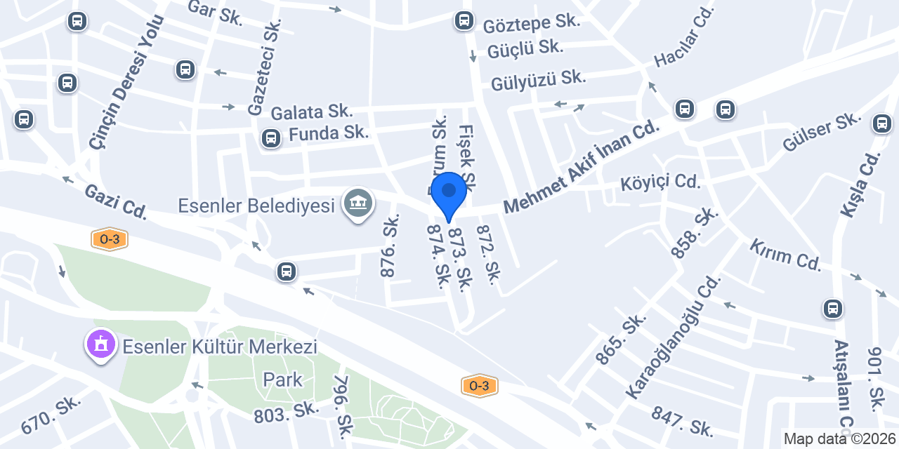 Karlıoğlu Makina konumu