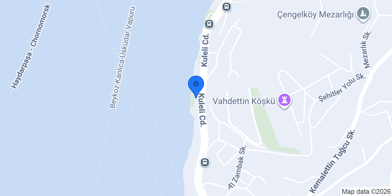 Caviar Kaspia Bosphorus konumu