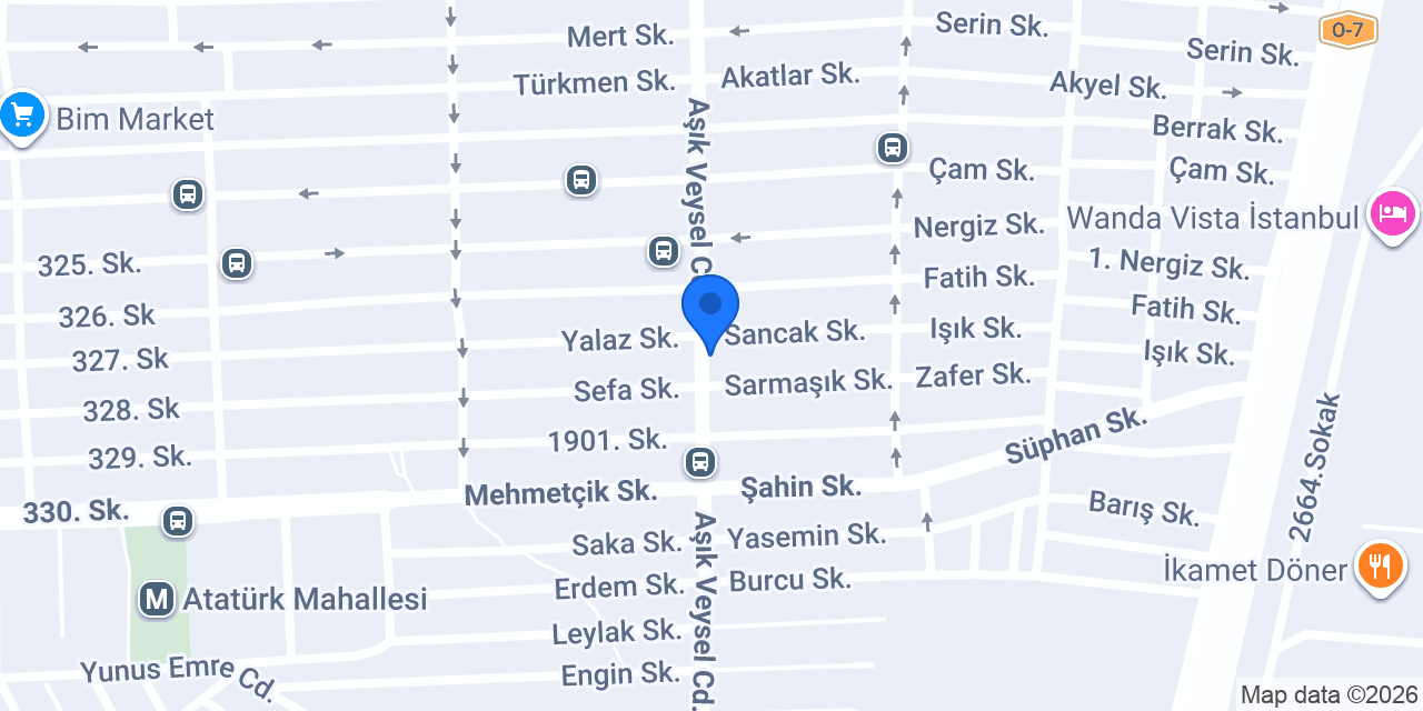 LA VİE ÇİÇEK konumu