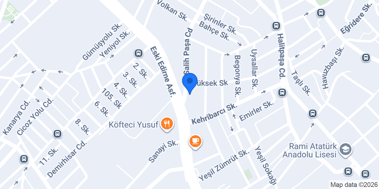Antep Dürümcüsü konumu