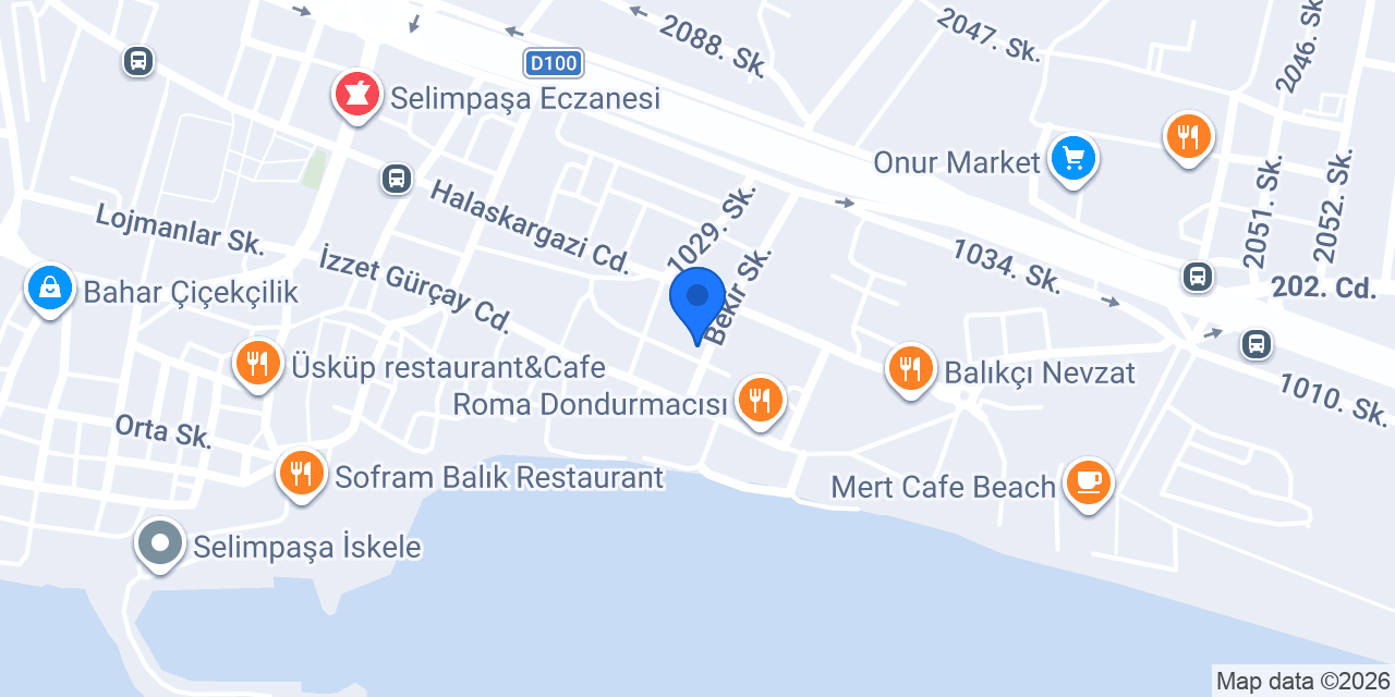 Boğaç Pizza konumu