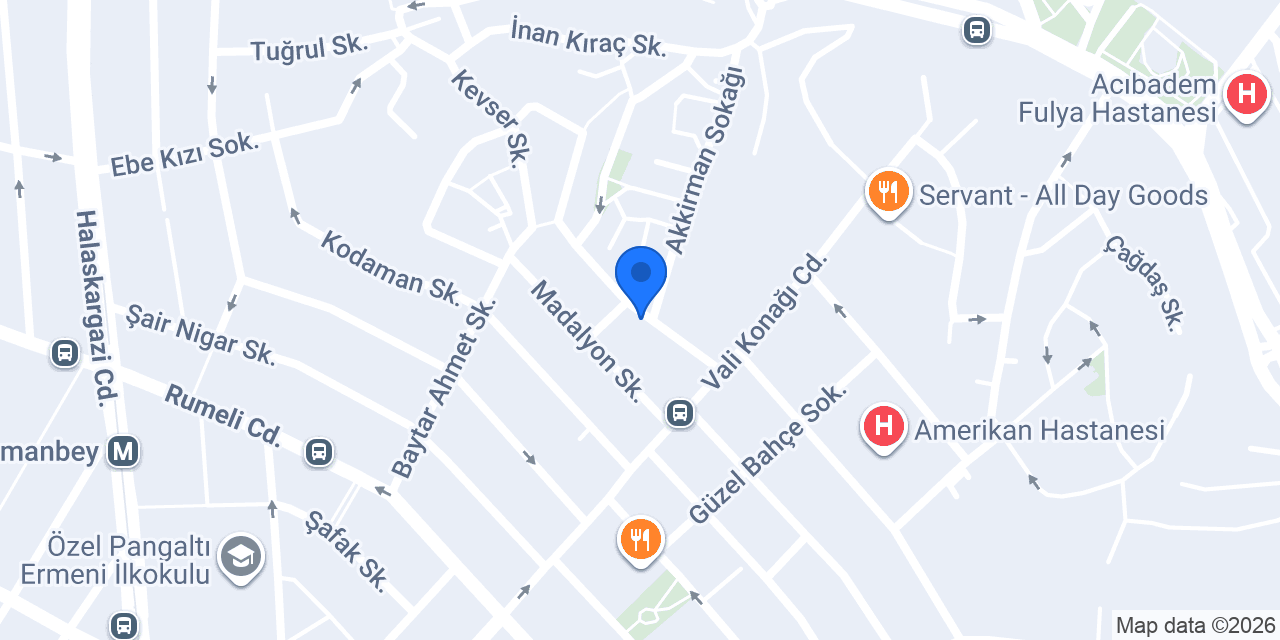 Esat Ağırbaş Barbershop konumu