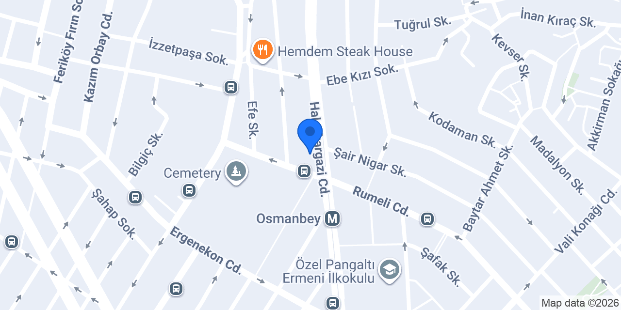 Burger Yiyelim konumu
