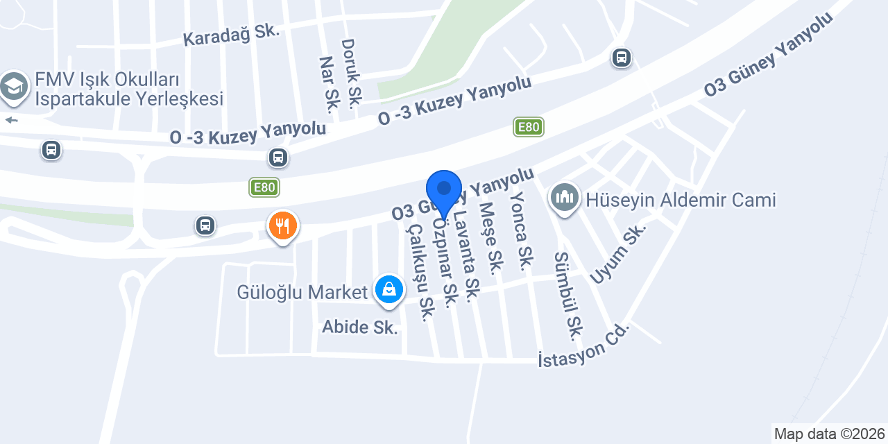 Zırh Kebap konumu