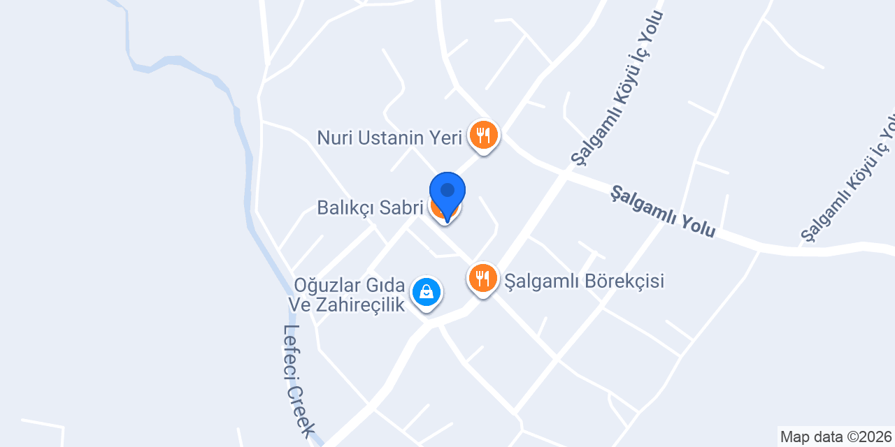Balıkçı Sabri konumu