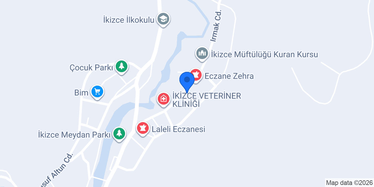 Hande Eczanesi konumu