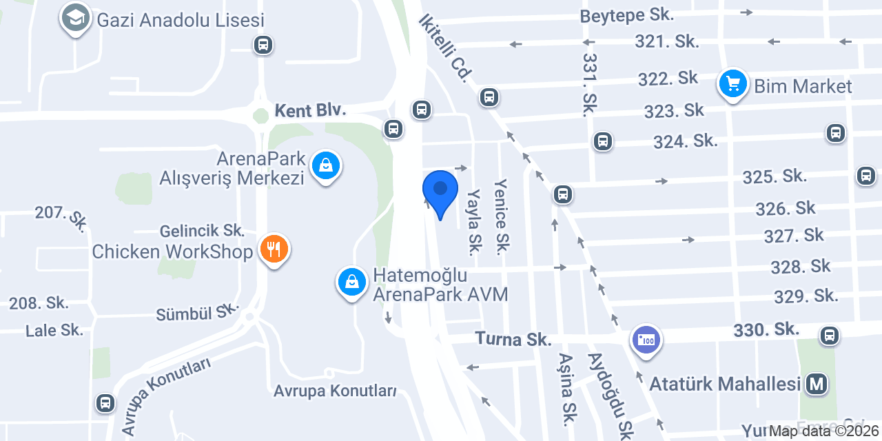 Ataköy Dürümcüsü konumu