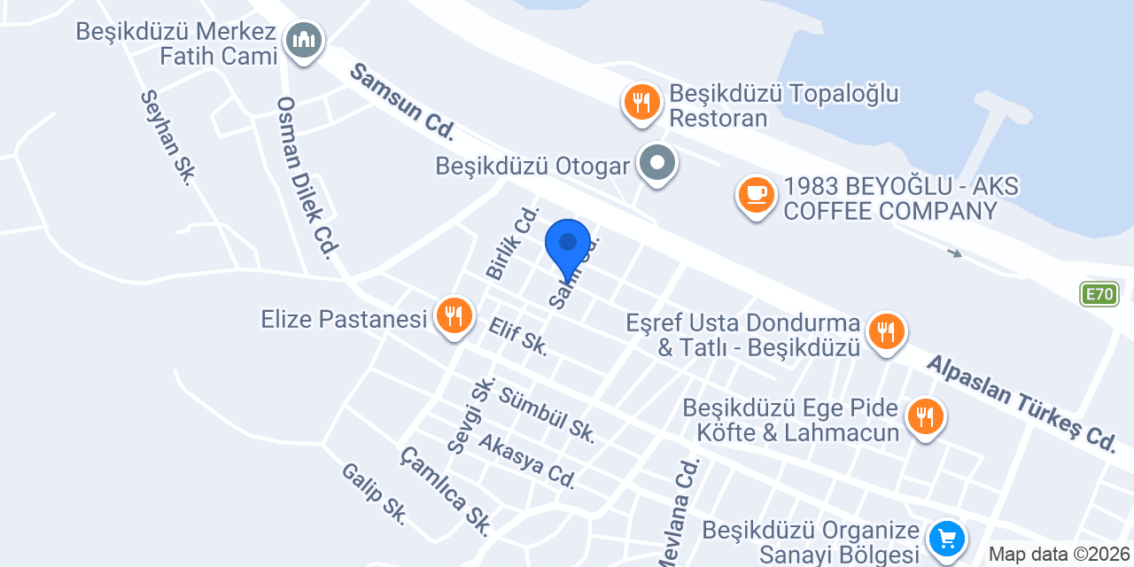 Ayazoğlu Otomotiv konumu