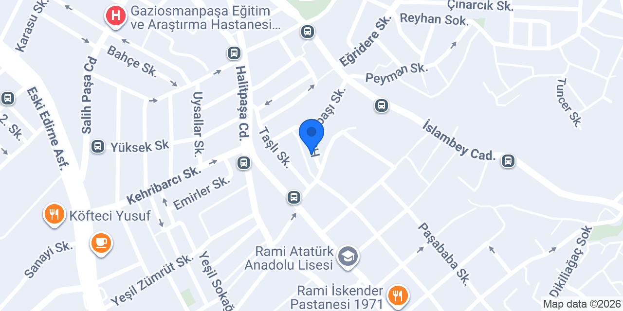Çalışkan Yapı Malzemeleri konumu