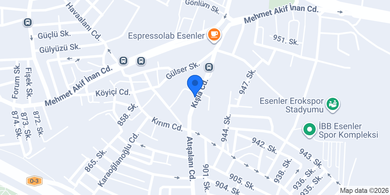 CADDE BÜFE ESENLER konumu