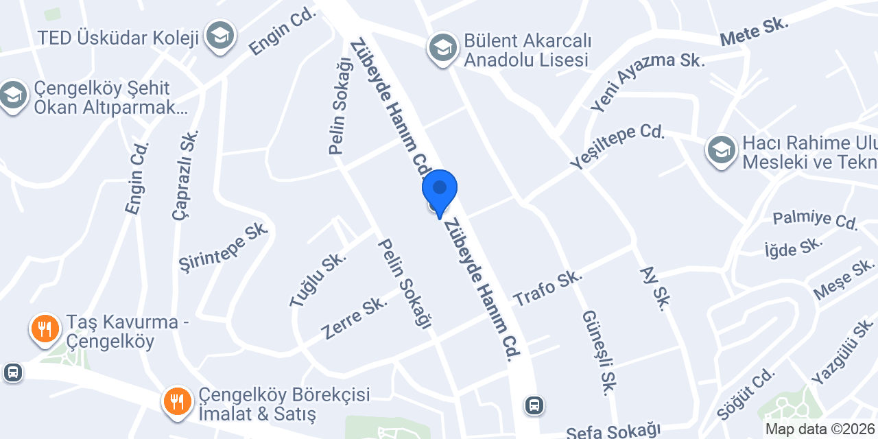 Bloom Studio Çengelköy konumu