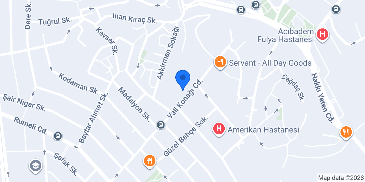 Diş Hekimi Rüştü Dağlaroğlu konumu