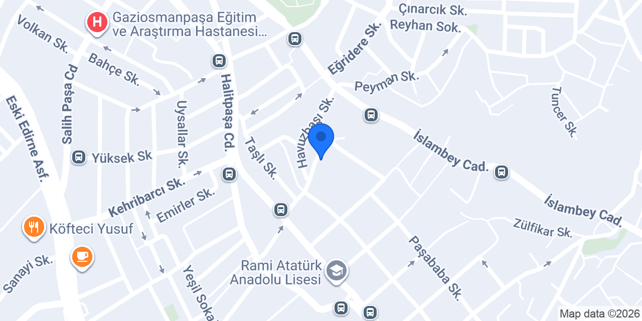 Sevilen Anaokulu konumu
