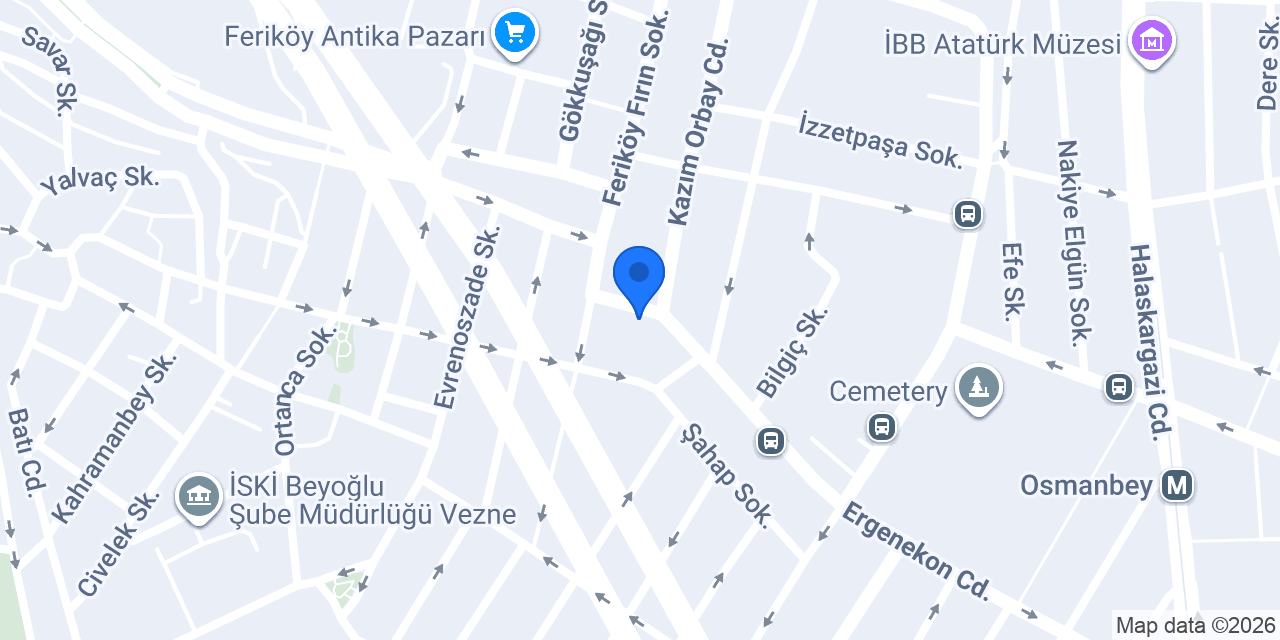 Eczane Bomonti konumu