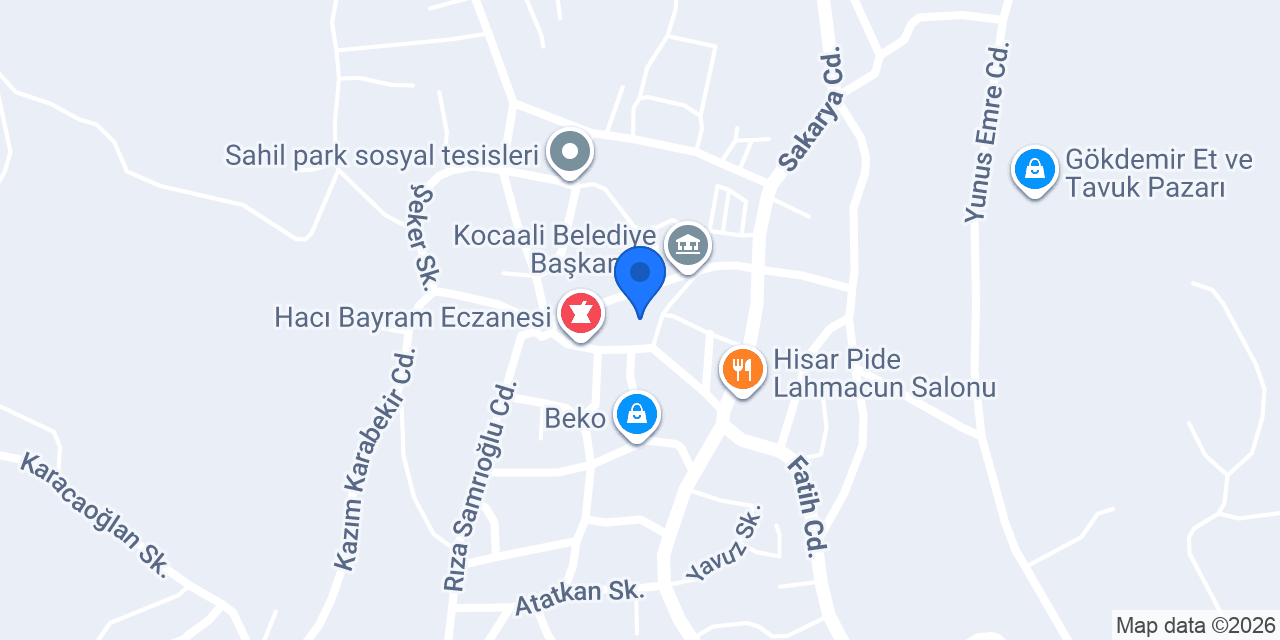 Tevfik Kuyumculuk konumu