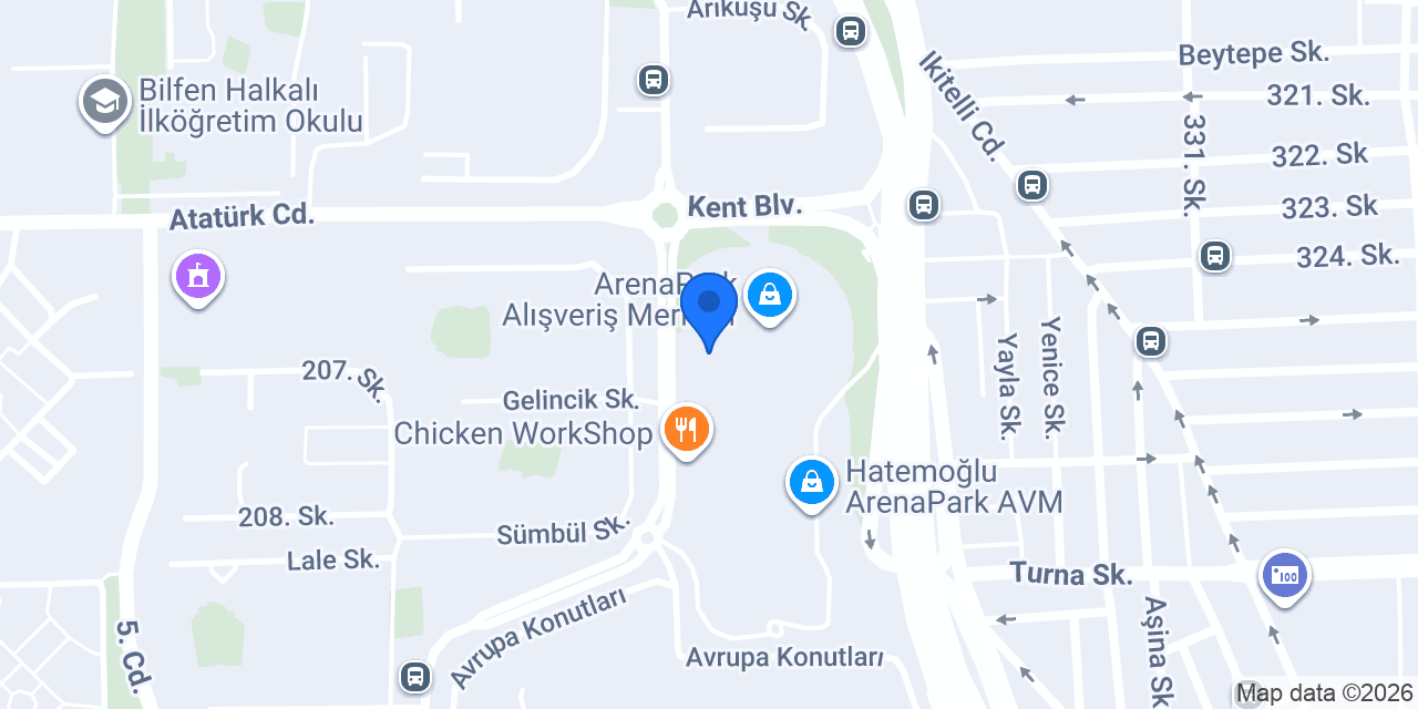 Arena Sahne konumu