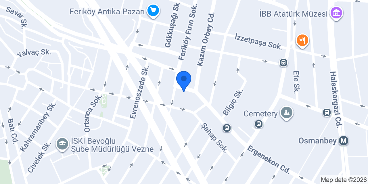 Galeri Mefruşat konumu