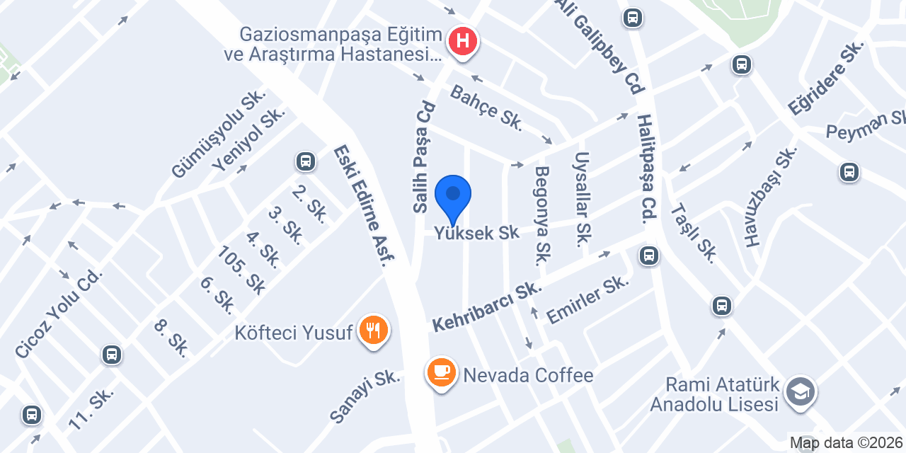 Alibaba Gıda Fabrika konumu