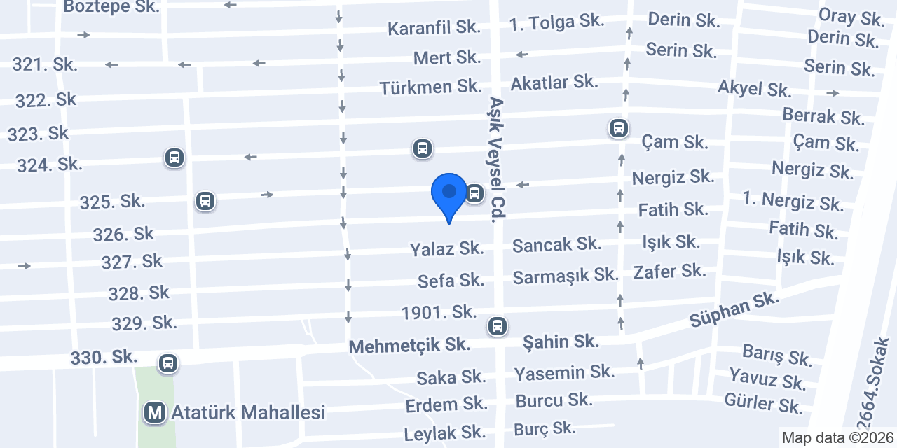 Su Yapı Tesisat konumu