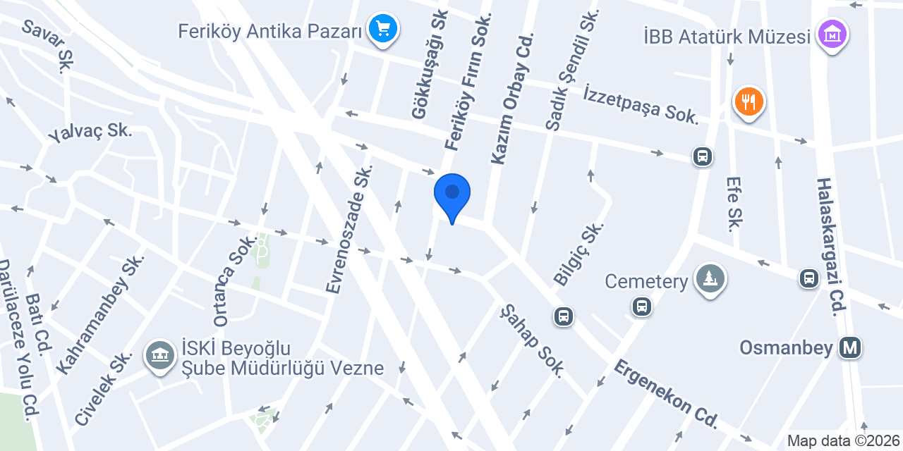 Terzi Polat Bomonti konumu