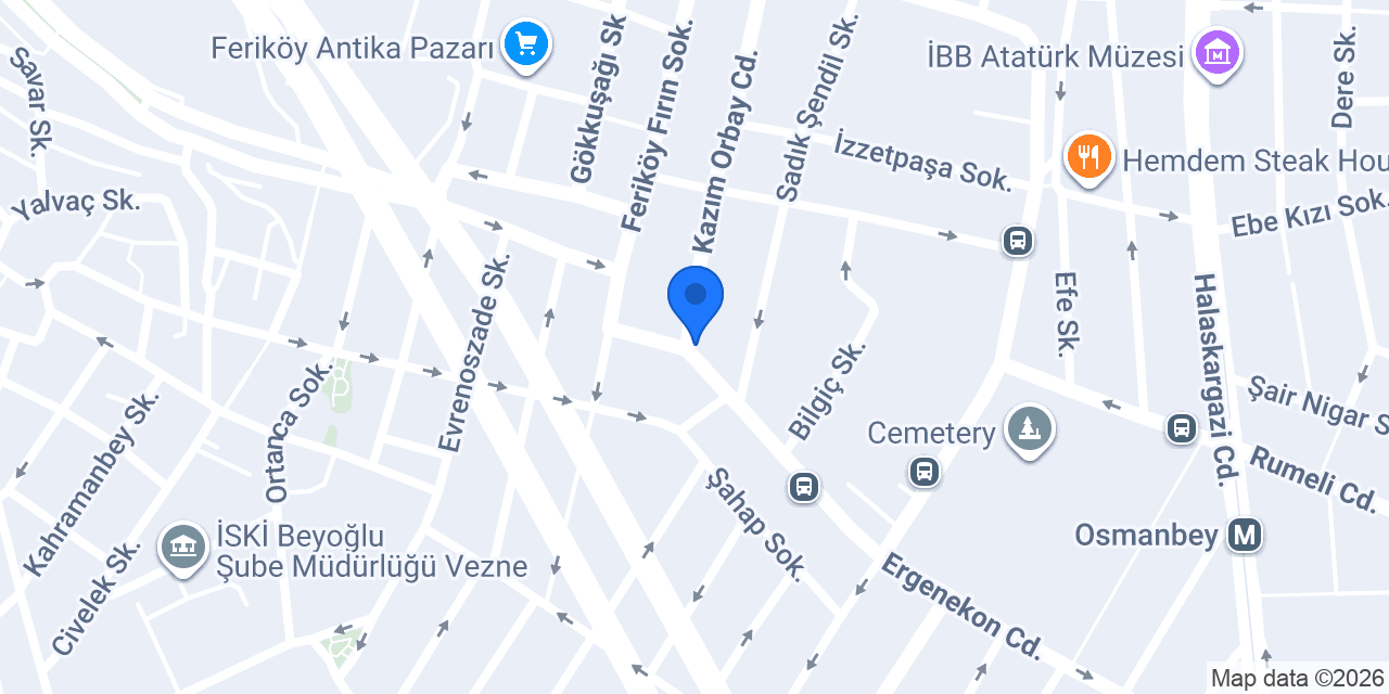 Onur Market konumu