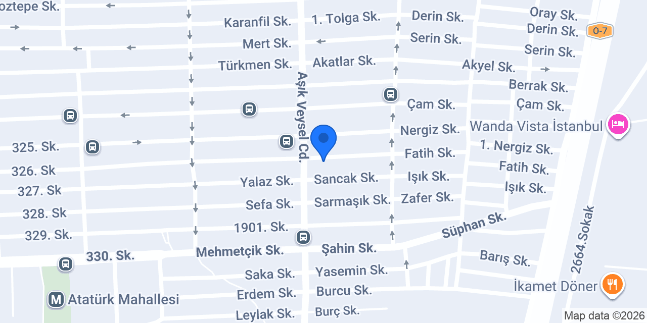 Fetih Gençlik Derneği konumu