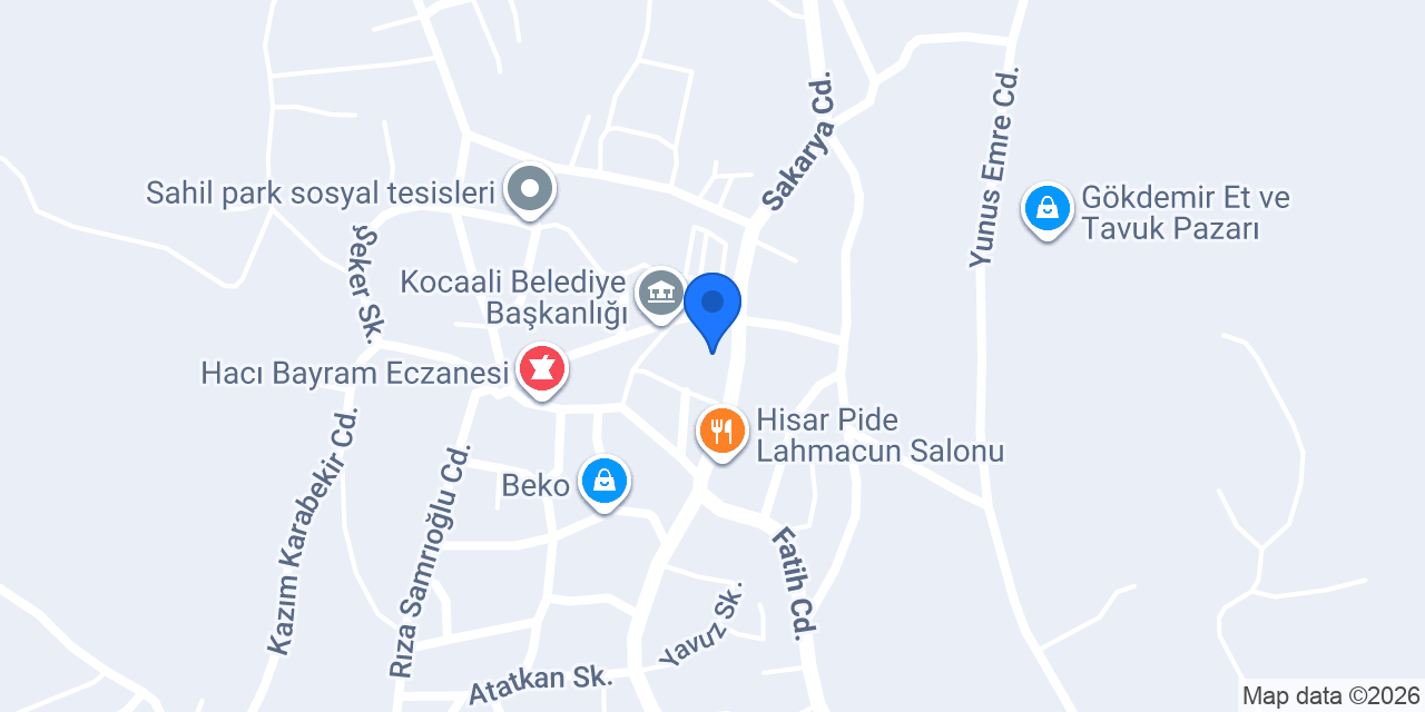 Avukat Tuğba MAMAY konumu