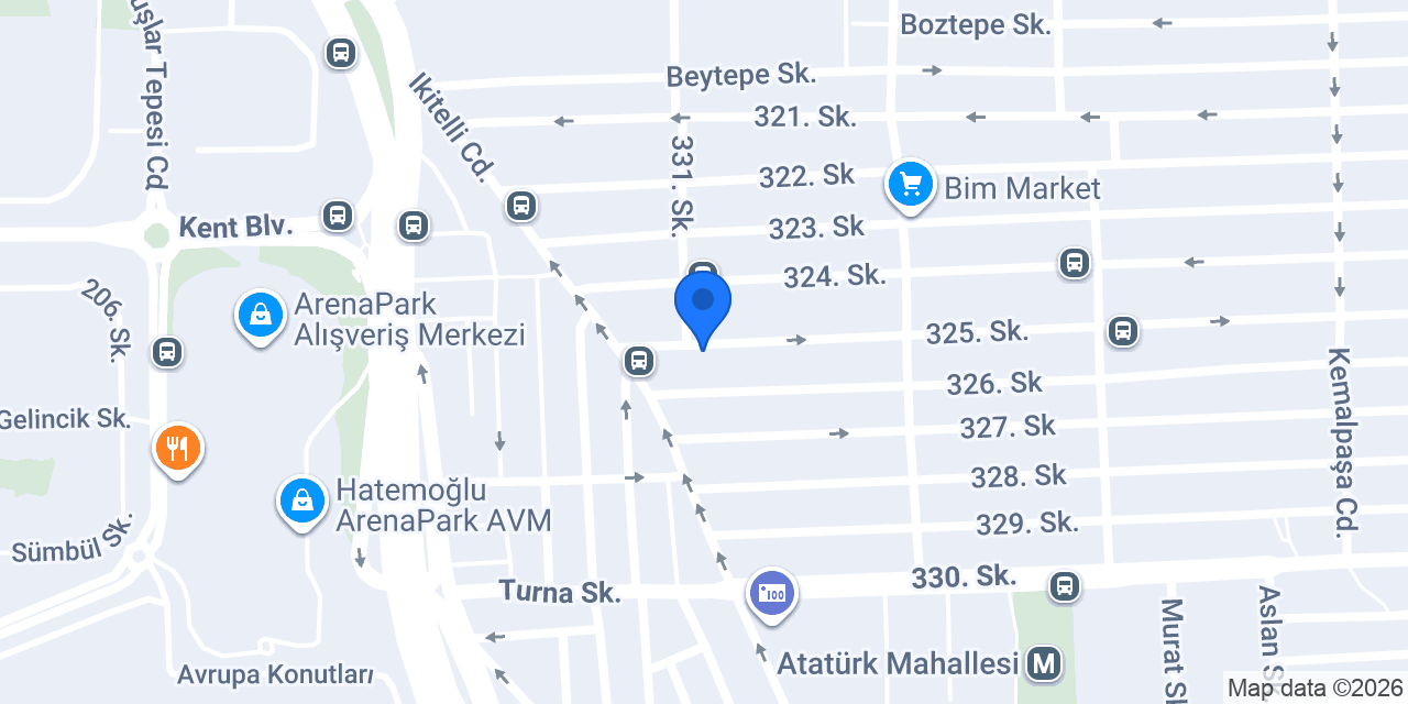 Azap Tesisat konumu