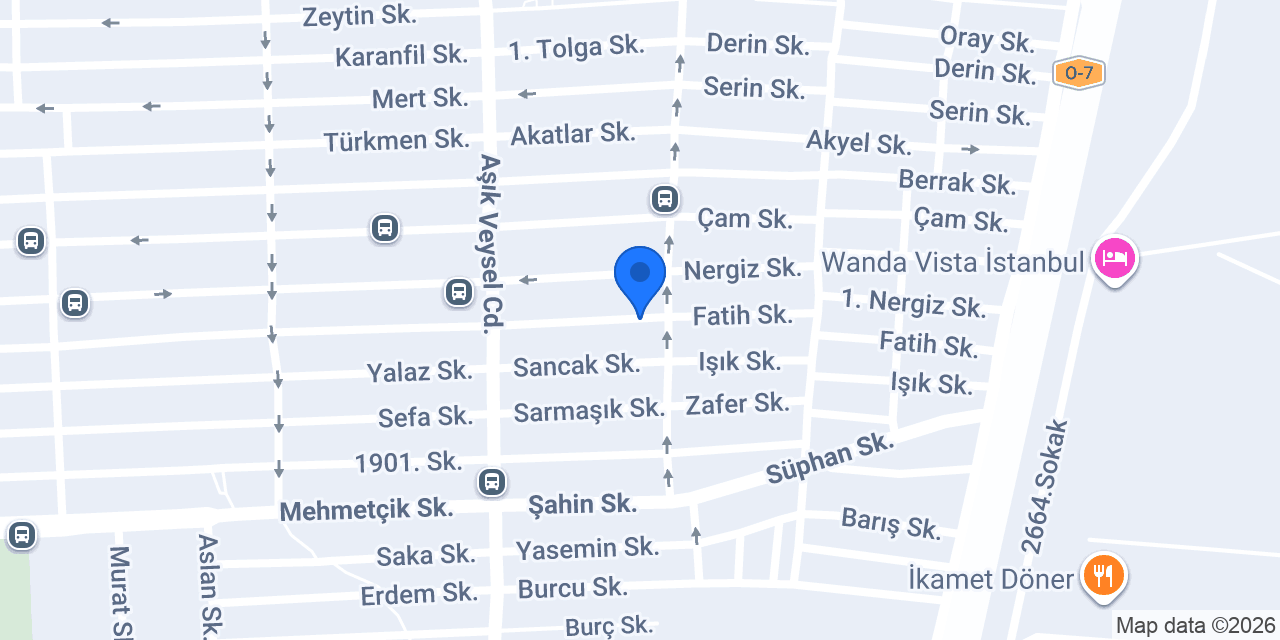 Gümüş Petshop konumu