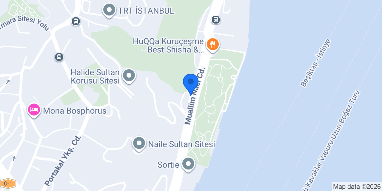 Avalon Kuruçeşme konumu
