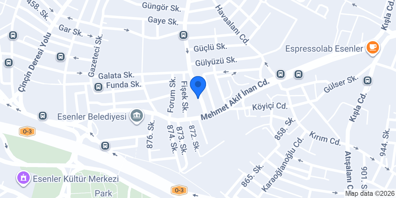Yeşim Çiçekçilik konumu