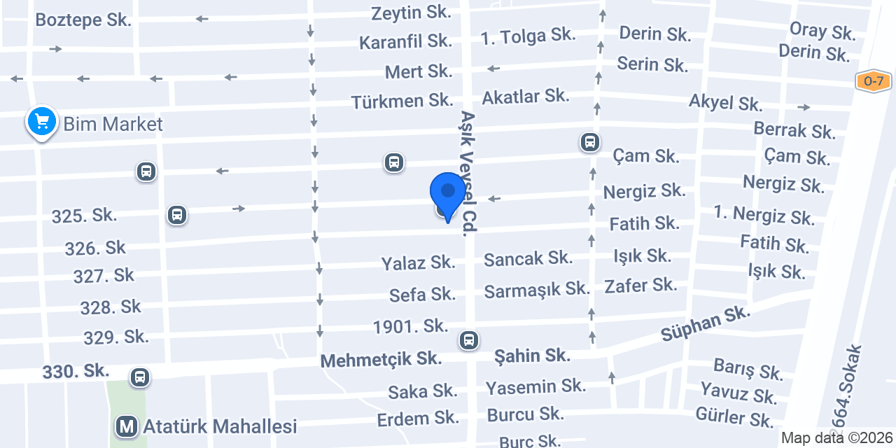 Atlaz Tesisat konumu