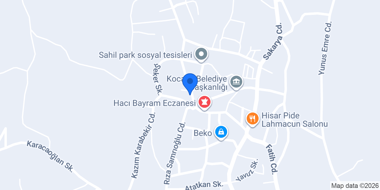 Halk Simit Sarayı Patisserie konumu