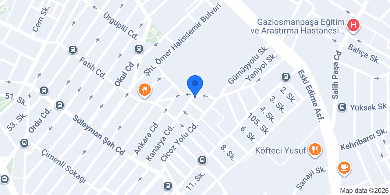 Acil Elektrikçi konumu