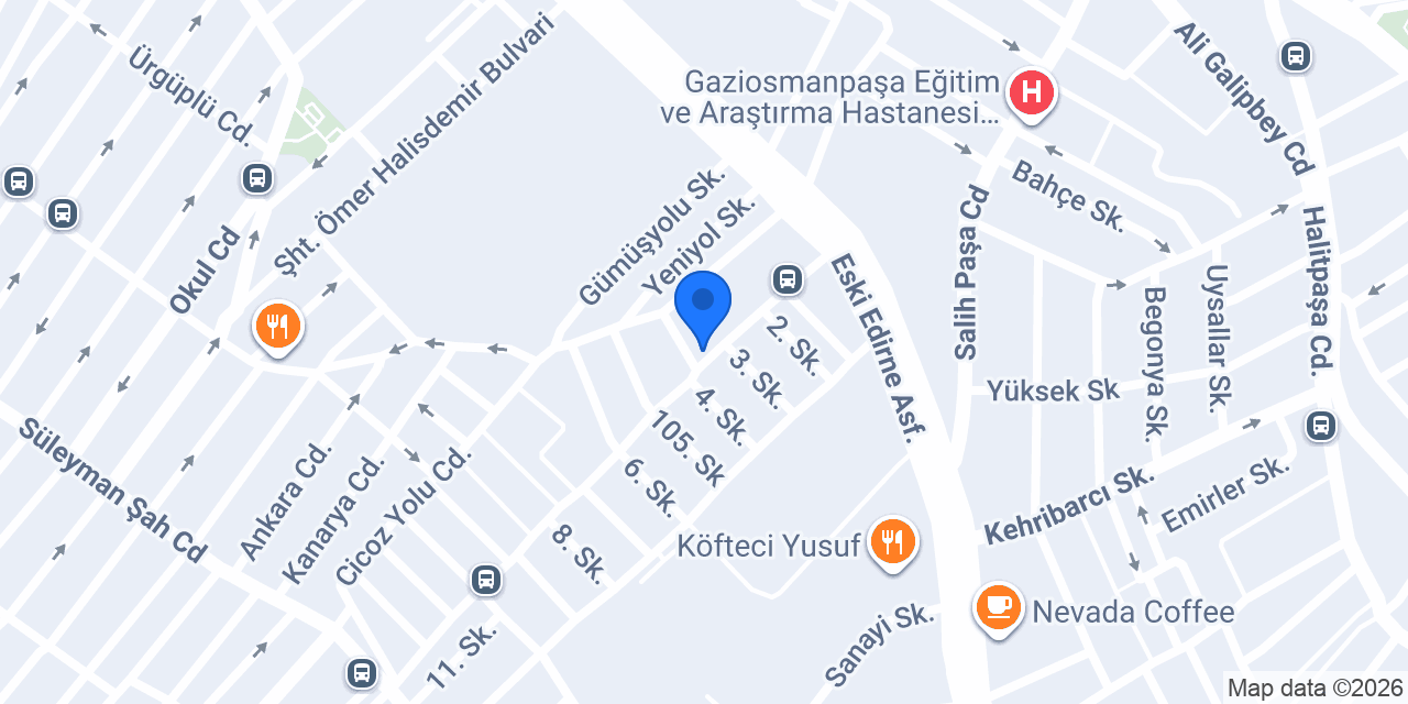 Ajans Han konumu