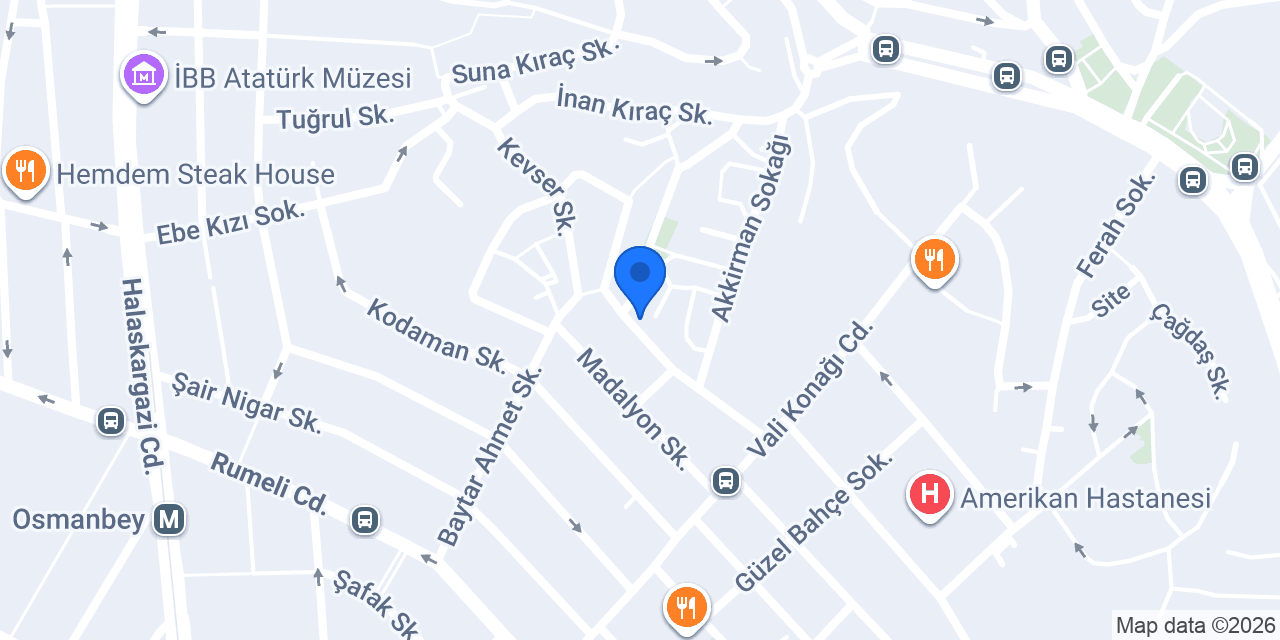 Genç Özel Tekstil DEPO konumu