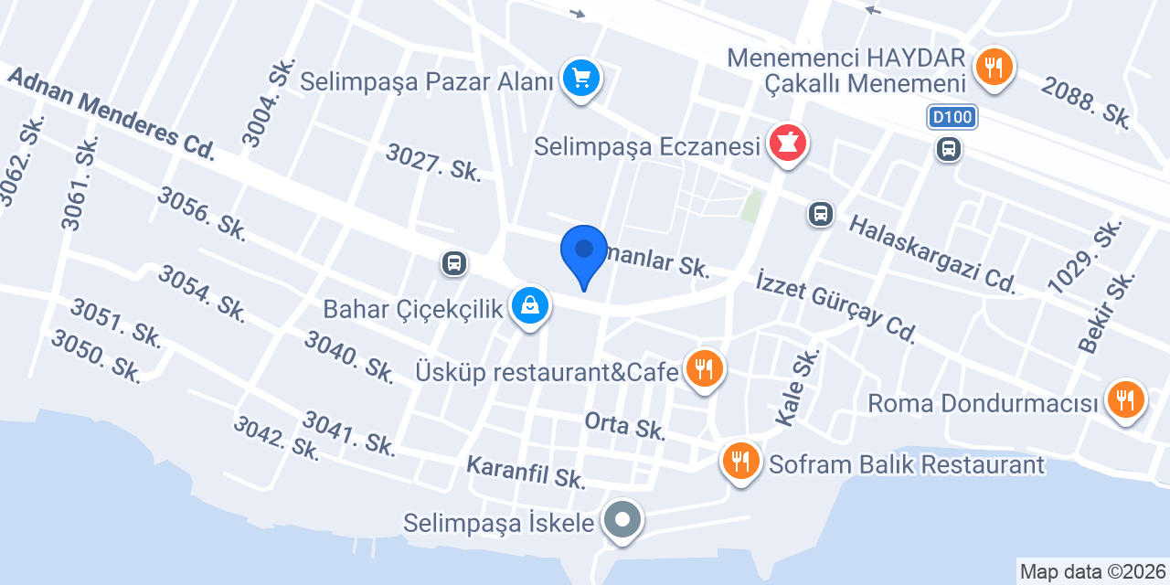 Serhan Unlu Mamülleri konumu