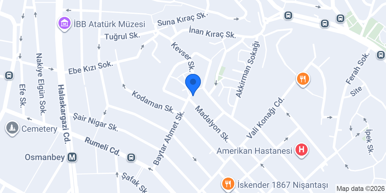 Acar Tesisat Rezervuar konumu