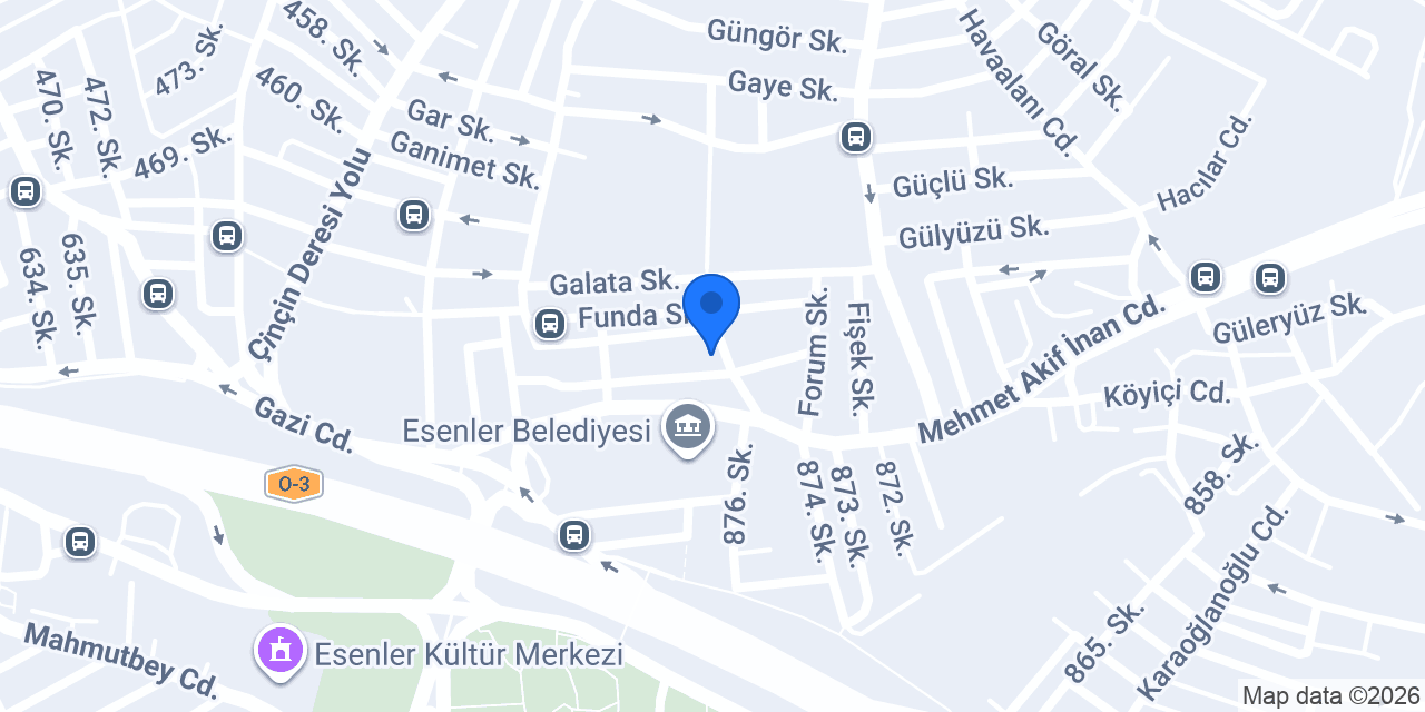 YÜKSEL SU konumu