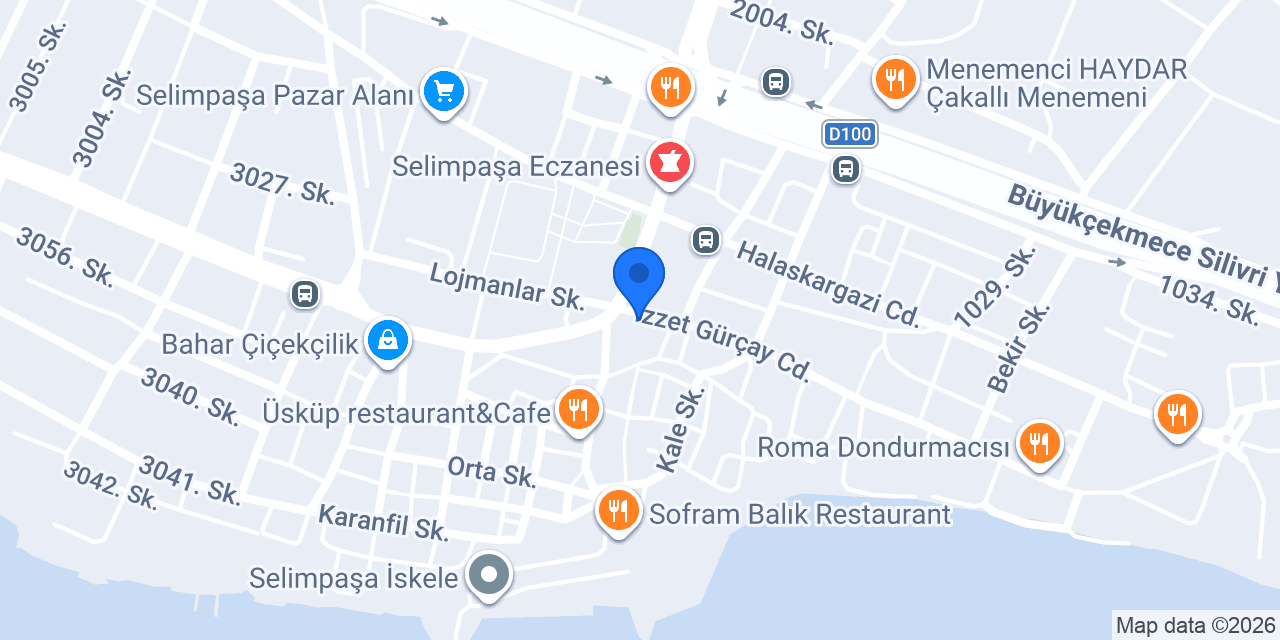 Selimpaşa Optik konumu
