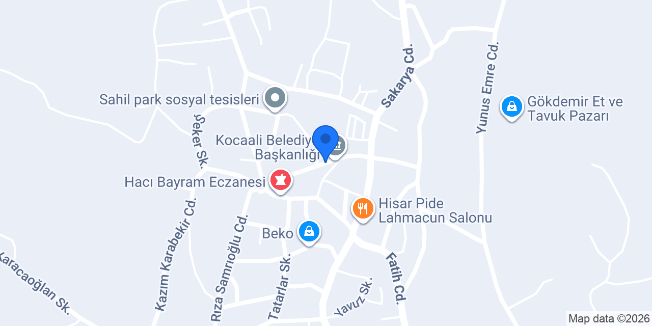 Çınaraltı Pidecisi konumu