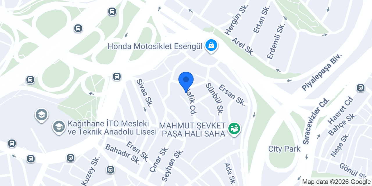 Güven Oto konumu