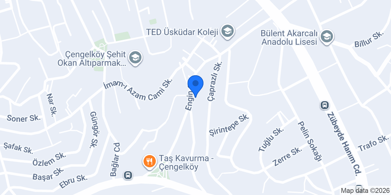Gümüş Tesisat Çengelköy konumu