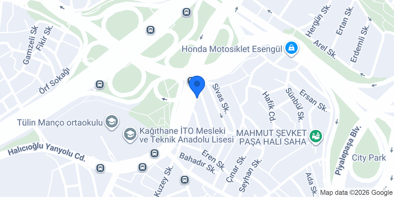 Yurtiçi Kargo Okmeydanı konumu