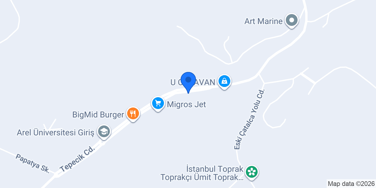 Tepekent ŞÖMİNE konumu