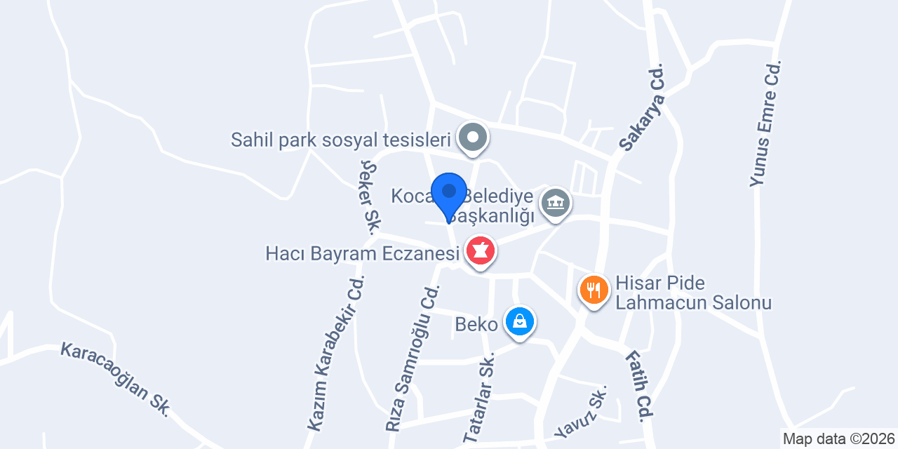 Kocaali Masal Taksi konumu